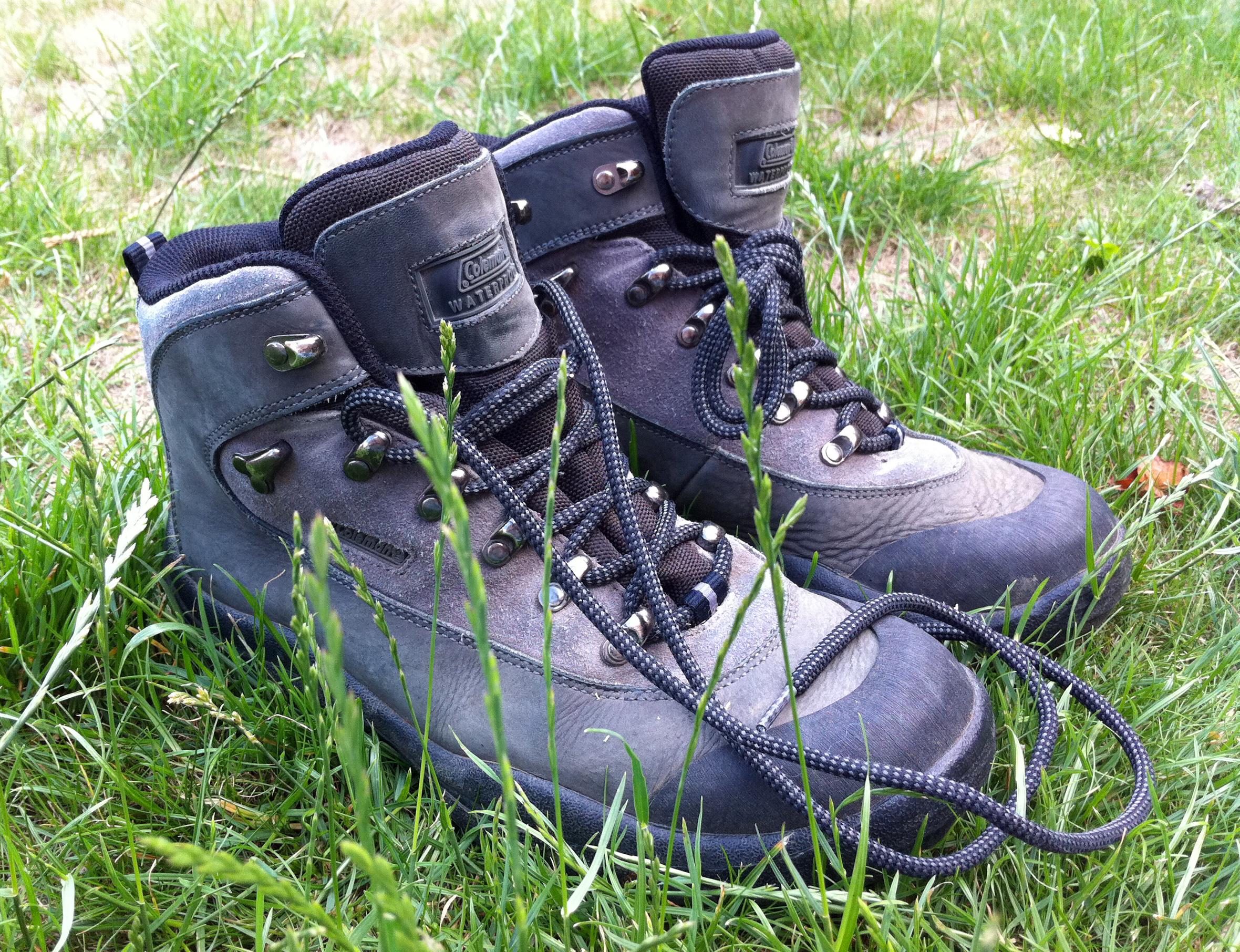 Coleman walking boots... had for years can I have new ones please?! Coleman walking boots... had for years can I have new ones please?!