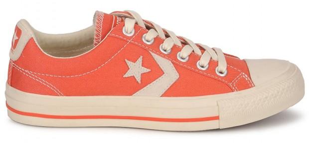 Orange Converse Star Player from Spartoo.co.uk