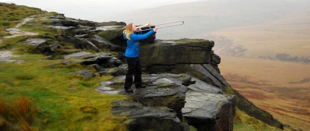 Extreme Tromboning in Yorkshire for Merrell