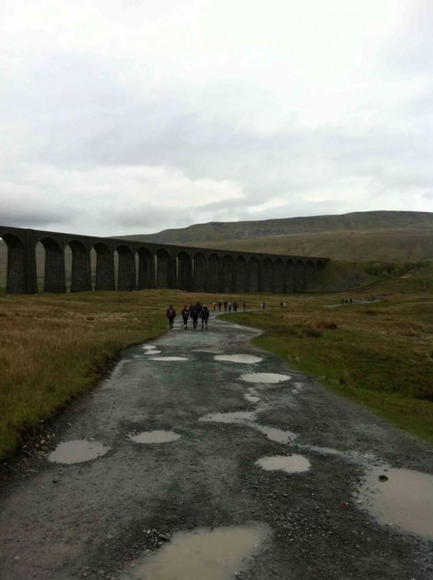 Yorkshire Three Peaks Challenge - Starting towards Whernside Yorkshire Three Peaks Challenge - Starting towards Whernside