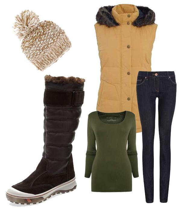 Chocolate Sporty Snow Boots Chocolate Sporty Snow Boots