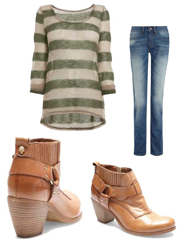 Tan Chelsea Western Ankle Boots Tan Chelsea Western Ankle Boots