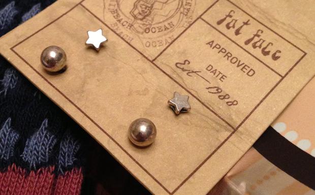 Earrings from Fat Face £8