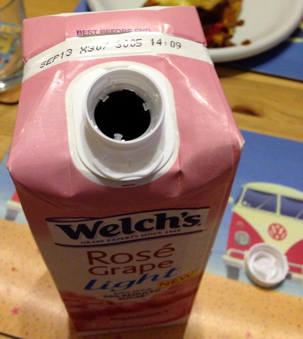 Welch's Grape Juice Carton