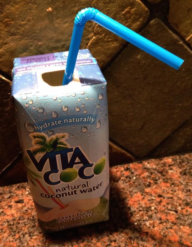 Vita Coco Coconut Water with a Straw