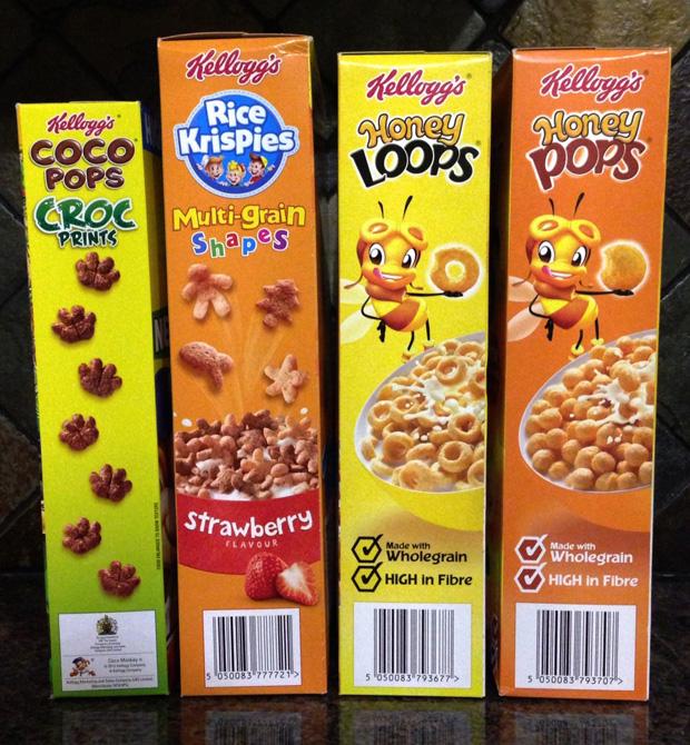 Kelloggs Kids' Cereals