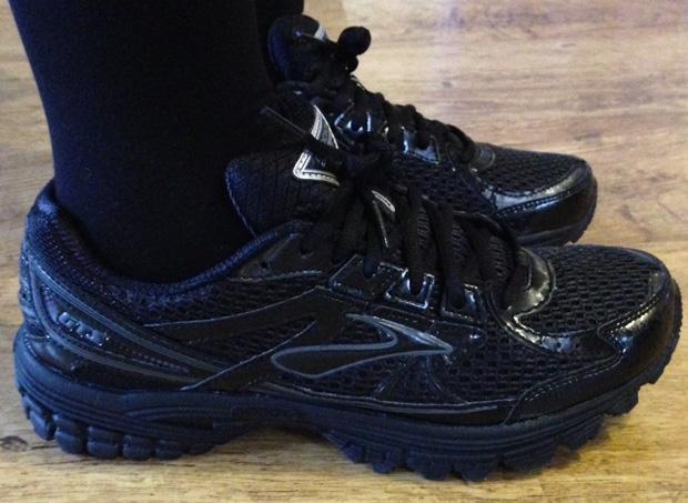 Wearing my Brooks Lady Adrenaline GTS 13 Running Shoes