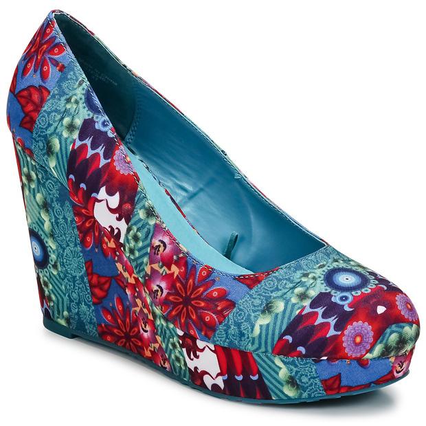 Desigual Wedge Court Pumps