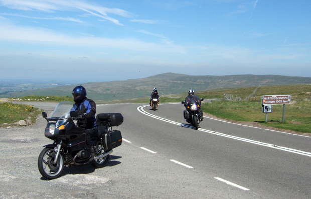 Arriving at Hardside Top, July 2010