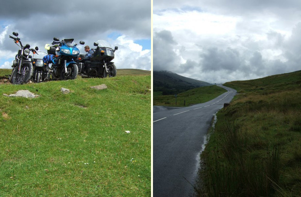 Bikes at Ribblehead and the Peak District (Top Down 2009)